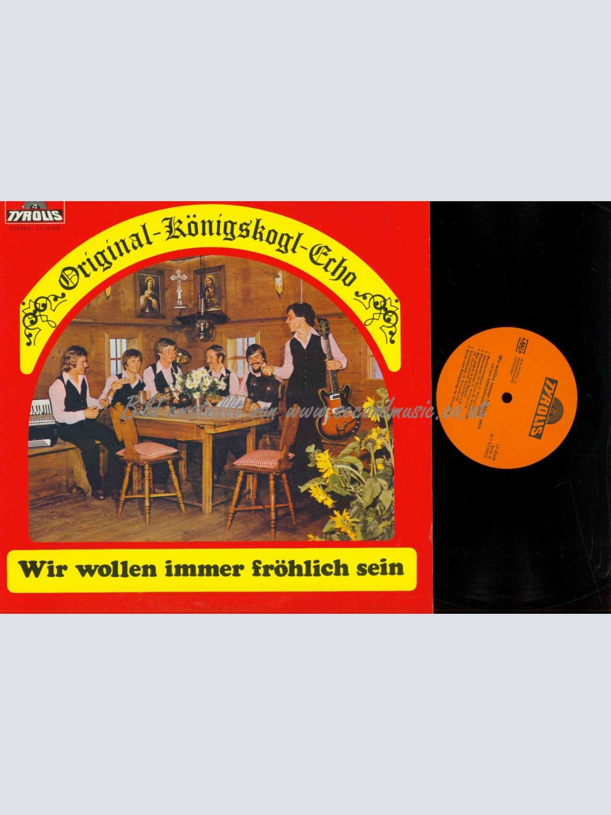 LP--Original Königskogl Echo --  Wir wollen immer fröhlich sein   //  NM
