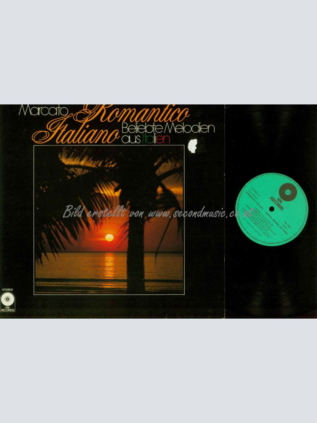 LP--Umberto Marcato --  Romantico Italiano  //  NM
