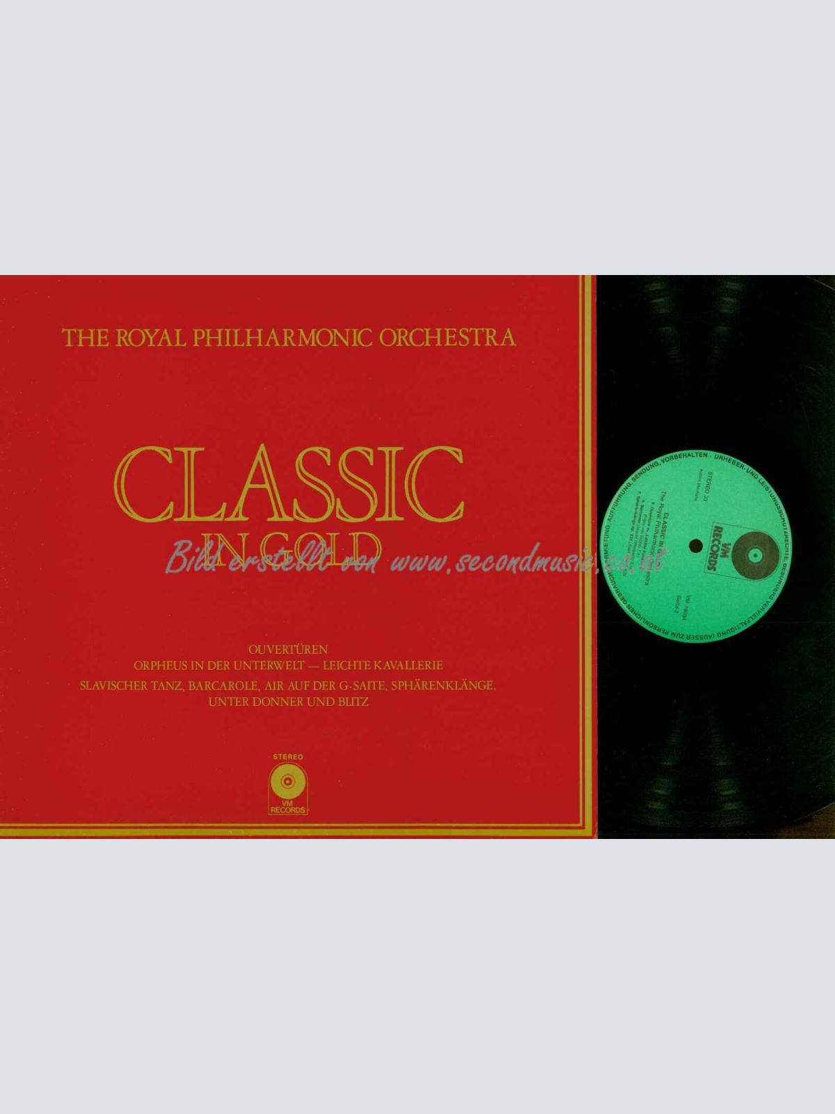 LP--The Royal Philharmonic Orchestra --  Classic in Gold   //  NM