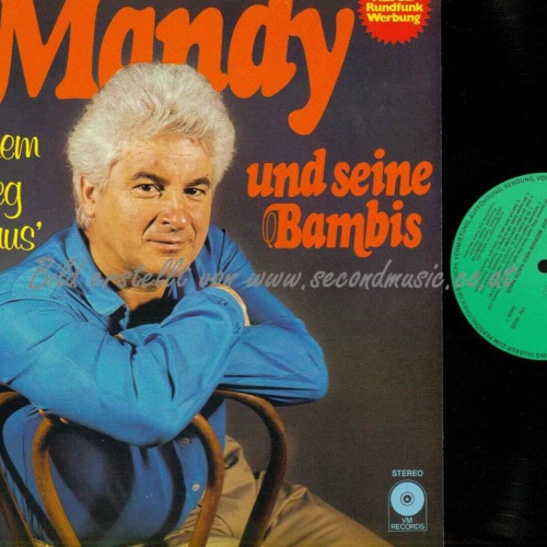 LP-- Mandy und seine Bambis  -- Auf meinem Weg nach Haus  //  NM