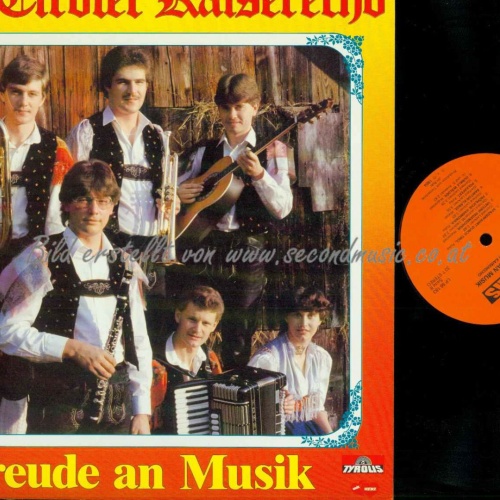 LP-- Orig. Tiroler Kaiserecho – Mit Freude An Musik  // NM