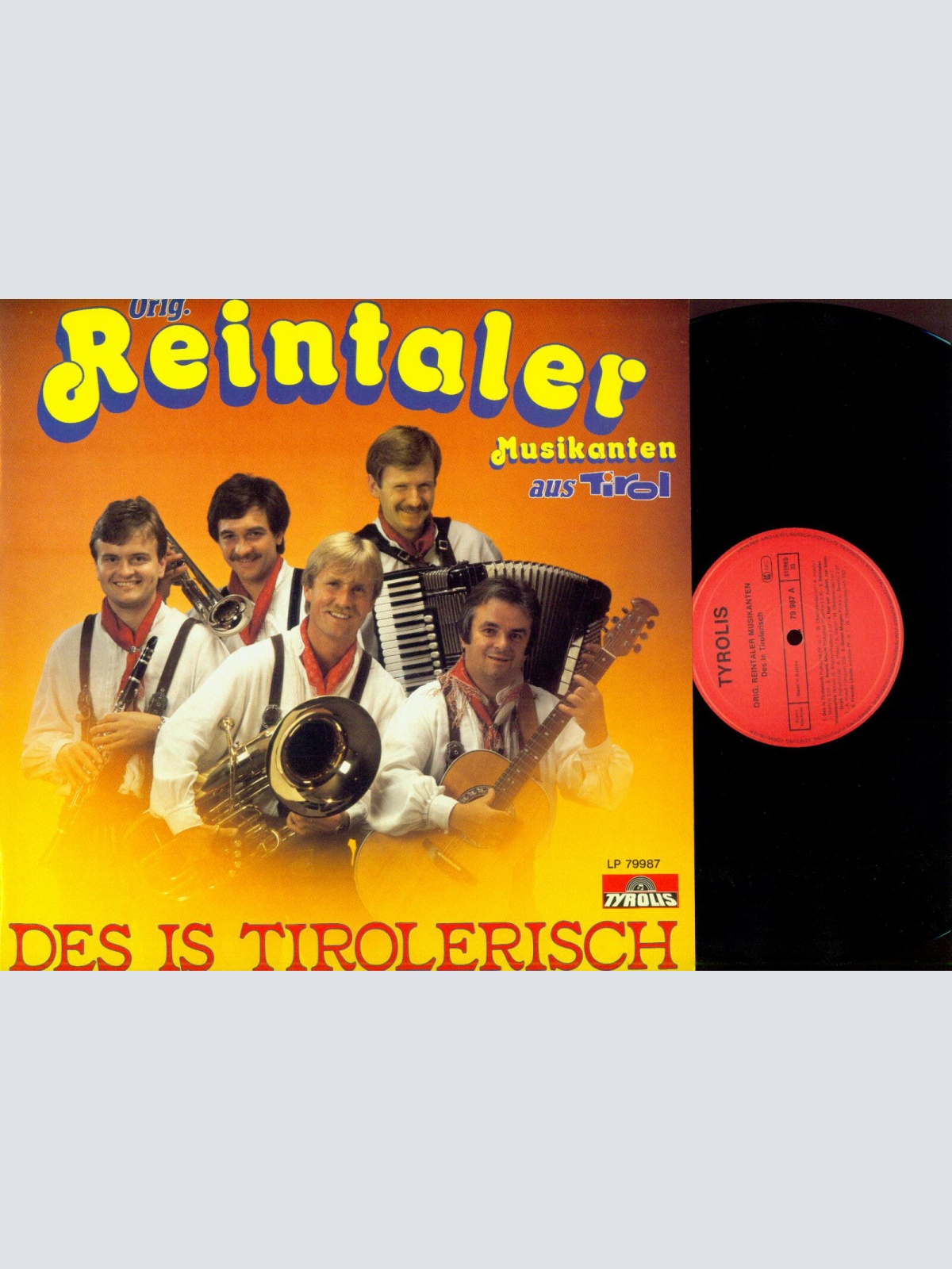 LP--Orig. Reintaler Musikanten – Des Is Tirolerisch   // NM