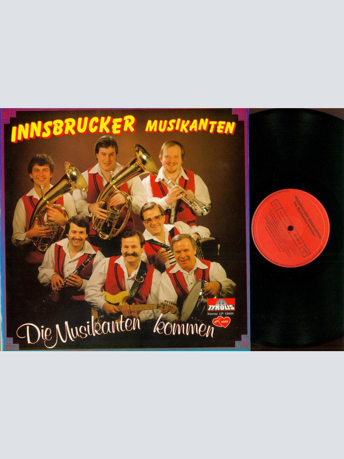 LP--Innsbrucker Musikanten --  Die Musikanten kommen   // NM