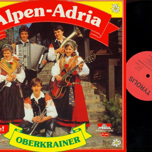 LP--  Alpen Adria  -- 10 Jahre Oberkrainer // NM