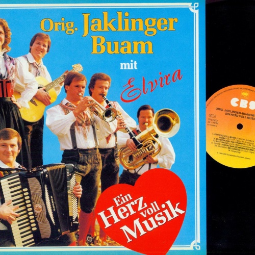 LP- Orig. Jaklinger Buam -- Ein Herz voll Musik   // NM
