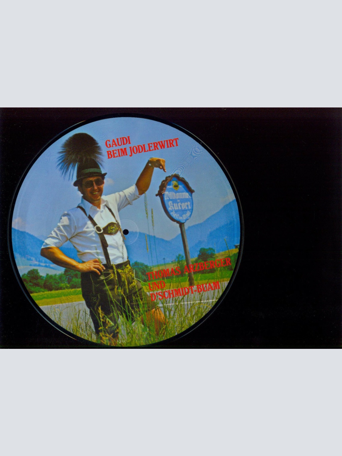 LP-Thomas Arzberger Und D'Schmidt-Buam – Gaudi Beim Jodelerwirt   // NM