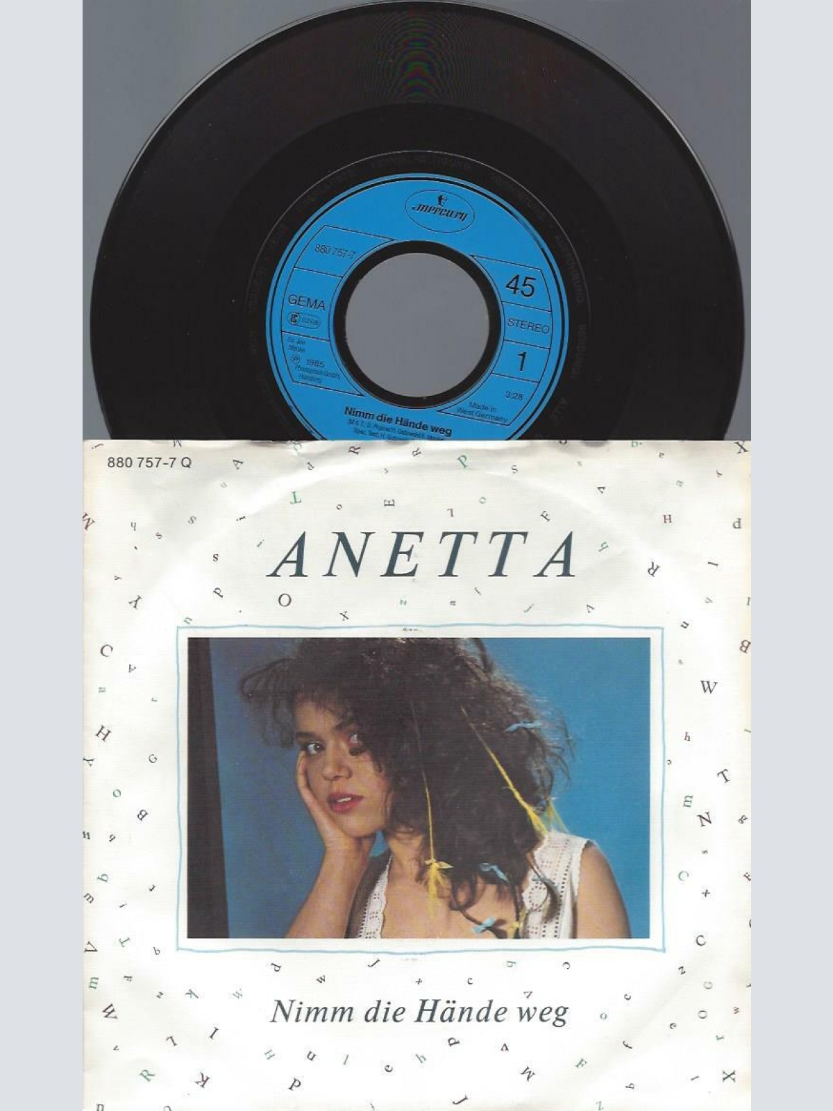 7" Anetta – Nimm Die Hände Weg