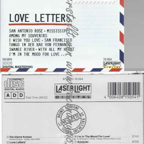 CD--BRUNO BERTONE ORCHESTRA UND BRUNO BERTONE | --LOVE LETTERS