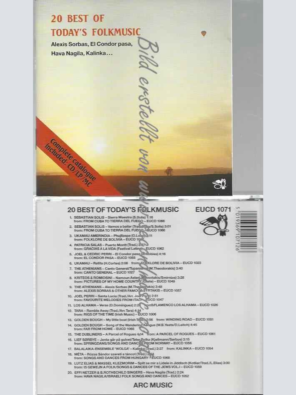 CD--GREECE, BRASIL...)/ WORLDMUSIC COMPILATION--(IRELAND