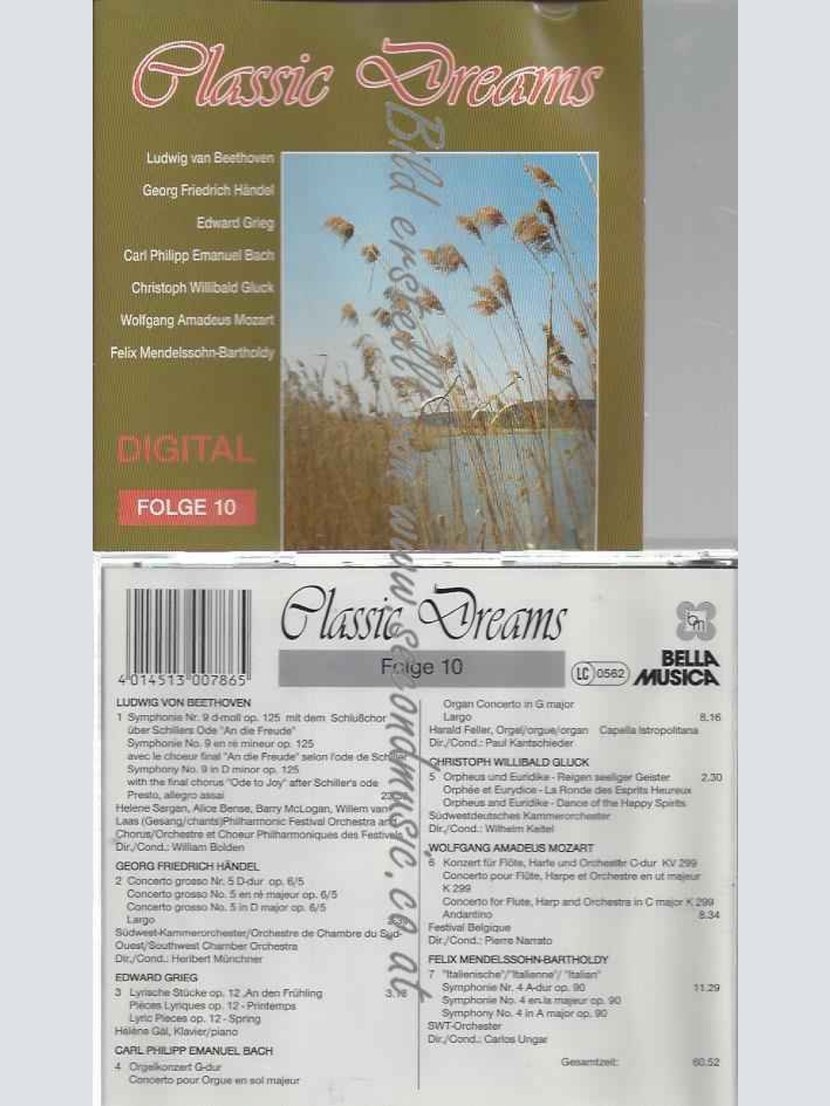 CD--FESTIVAL BELGIQUE UND NARRATO | --CLASSIC DREAMS - FOLGE 10