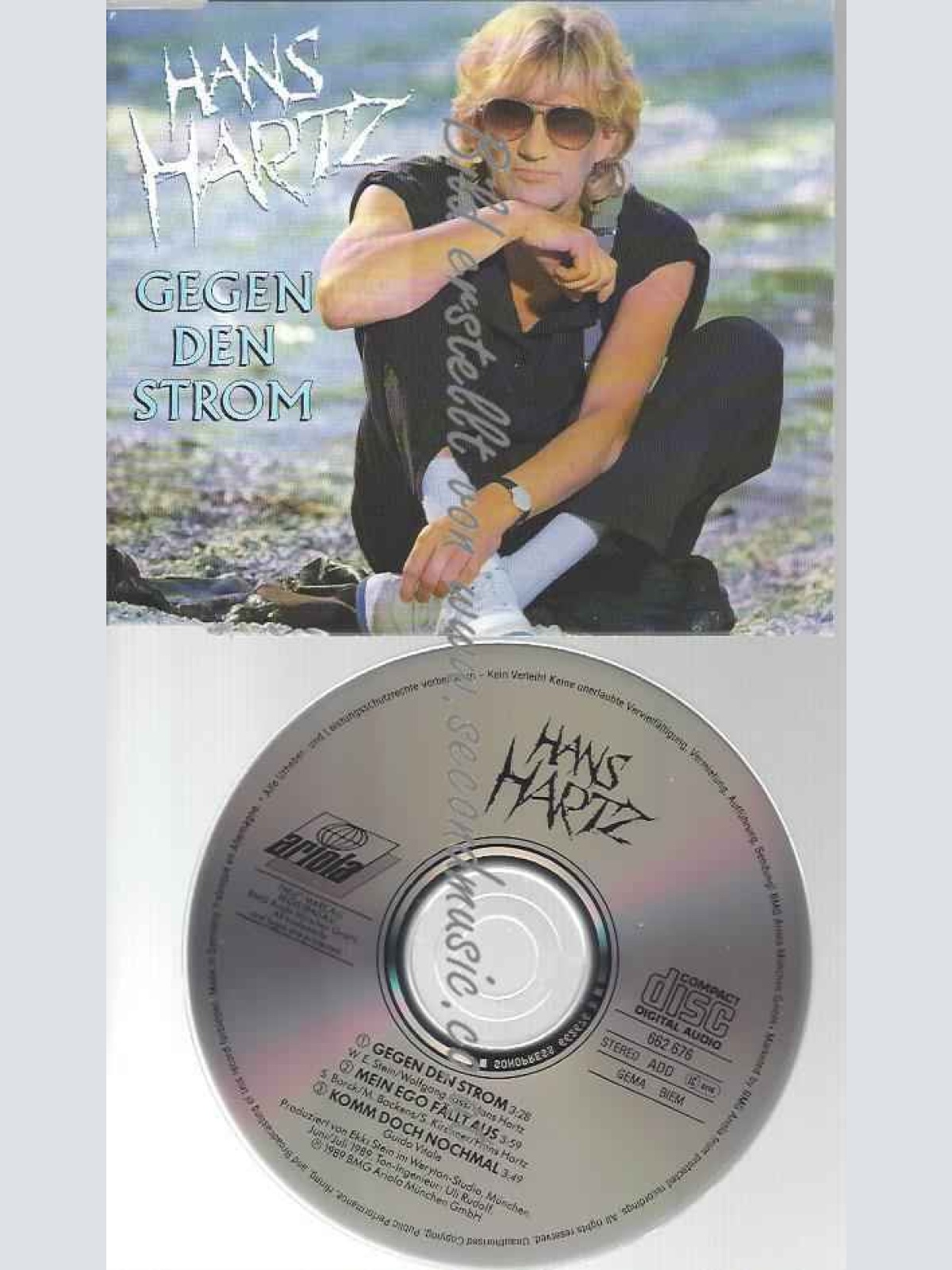CD--HANS HARTZ | --GEGEN DEN STROM