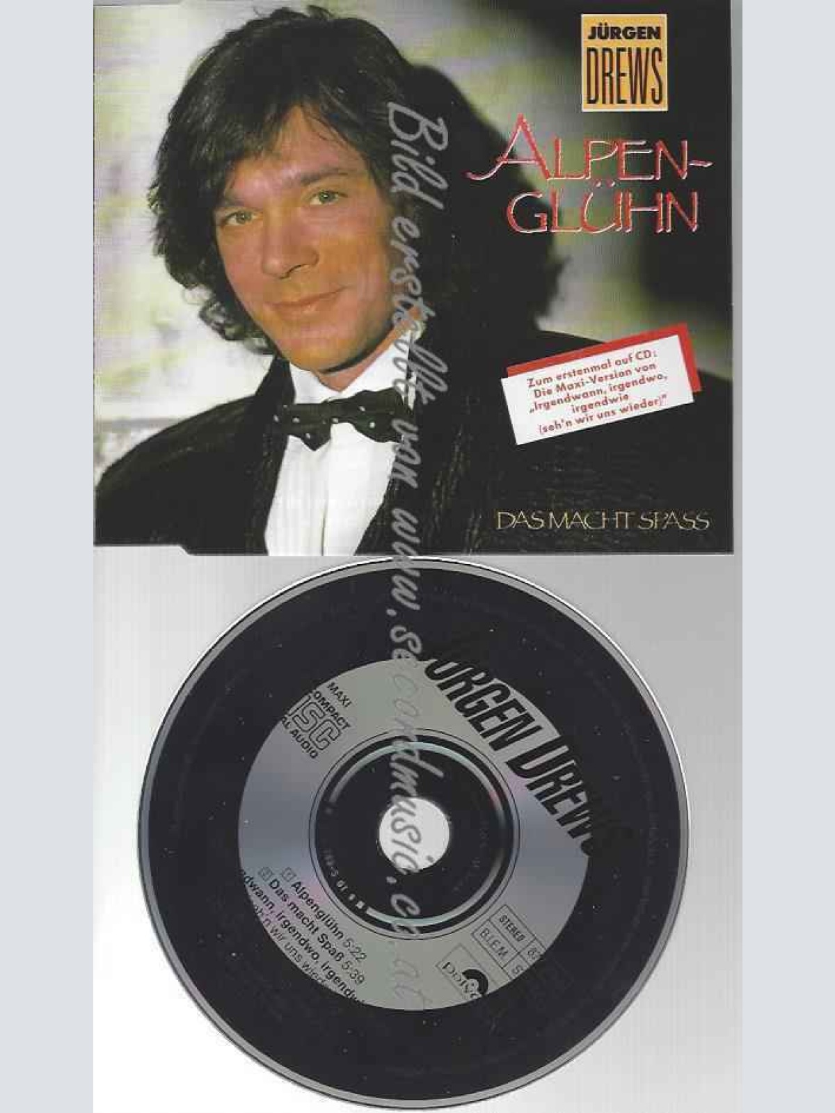 CD--JÜRGEN DREWS--ALPENGLÜHN