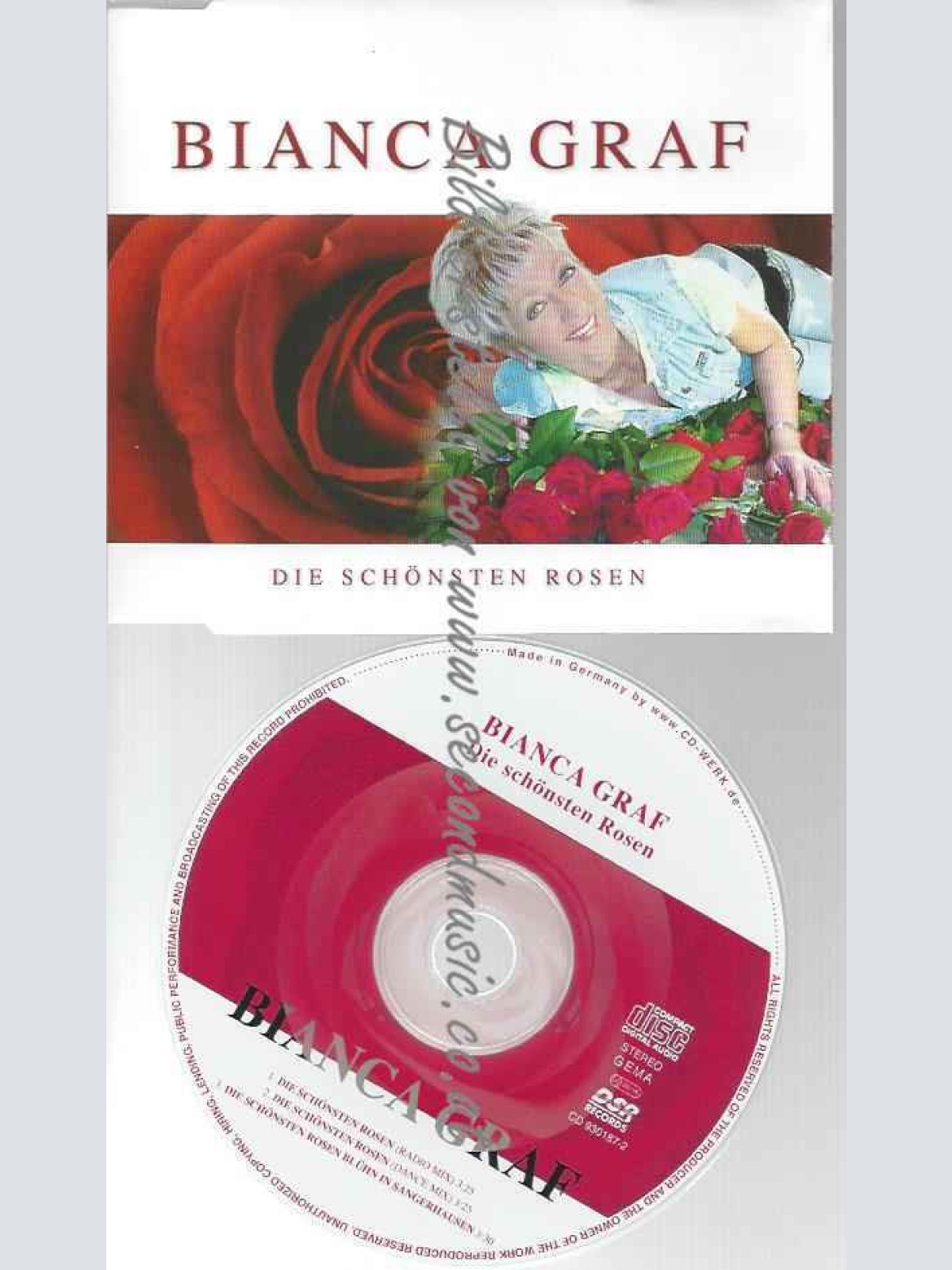 CD--BIANCA GRAF | --DIE SCHÖNSTEN ROSEN