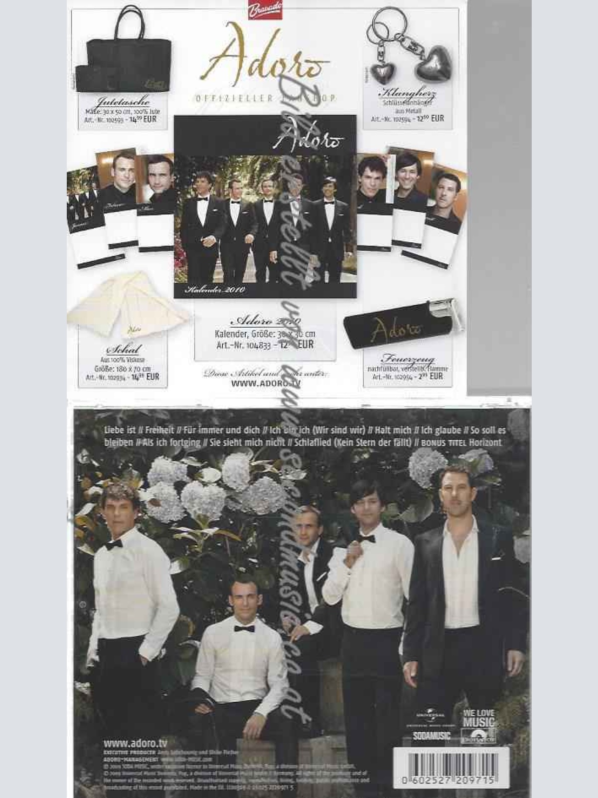 CD--ADORO | --FÜR IMMER UND DICH