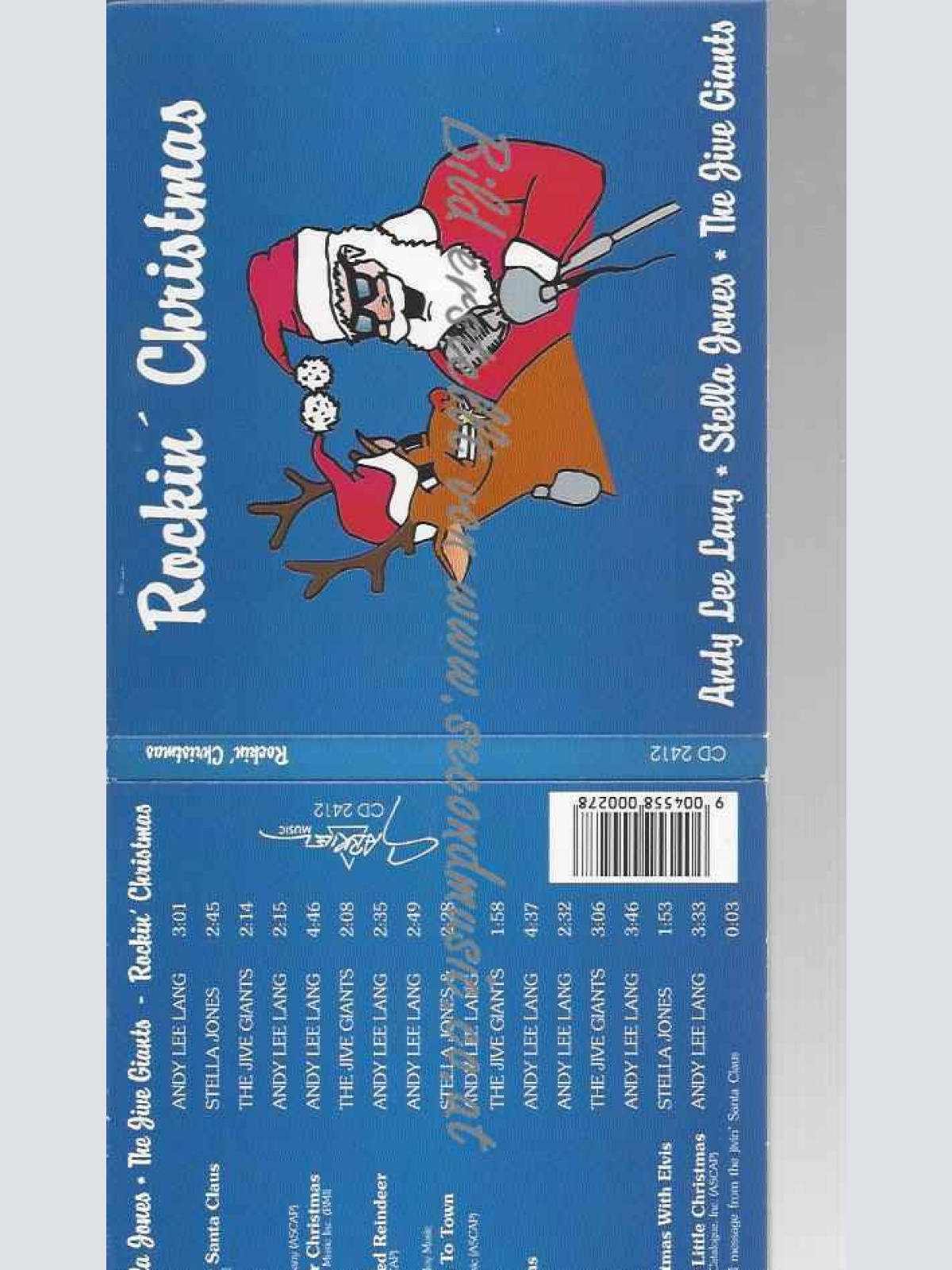 CD--LANG,ANDY LEE | --ROCKIN CHRISTMAS