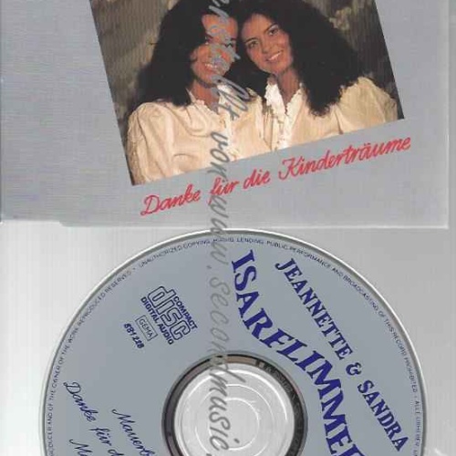 CD--JEANNETTE & SANDRA  ISARFLIMMERN MAUERBLÜMCHEN DANKE FÜR DIE KINDERTRÄUME