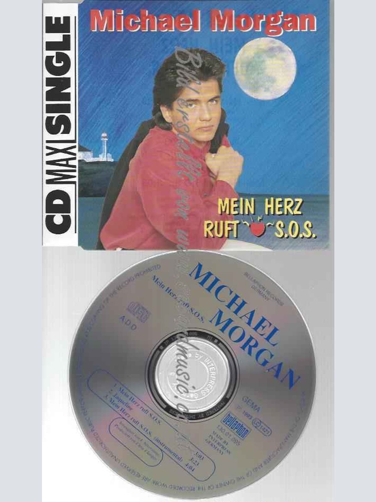 CD--MICHAEL MORGAN--MEIN HERZ RUFT S.O.S. (INCL. INSTR., )