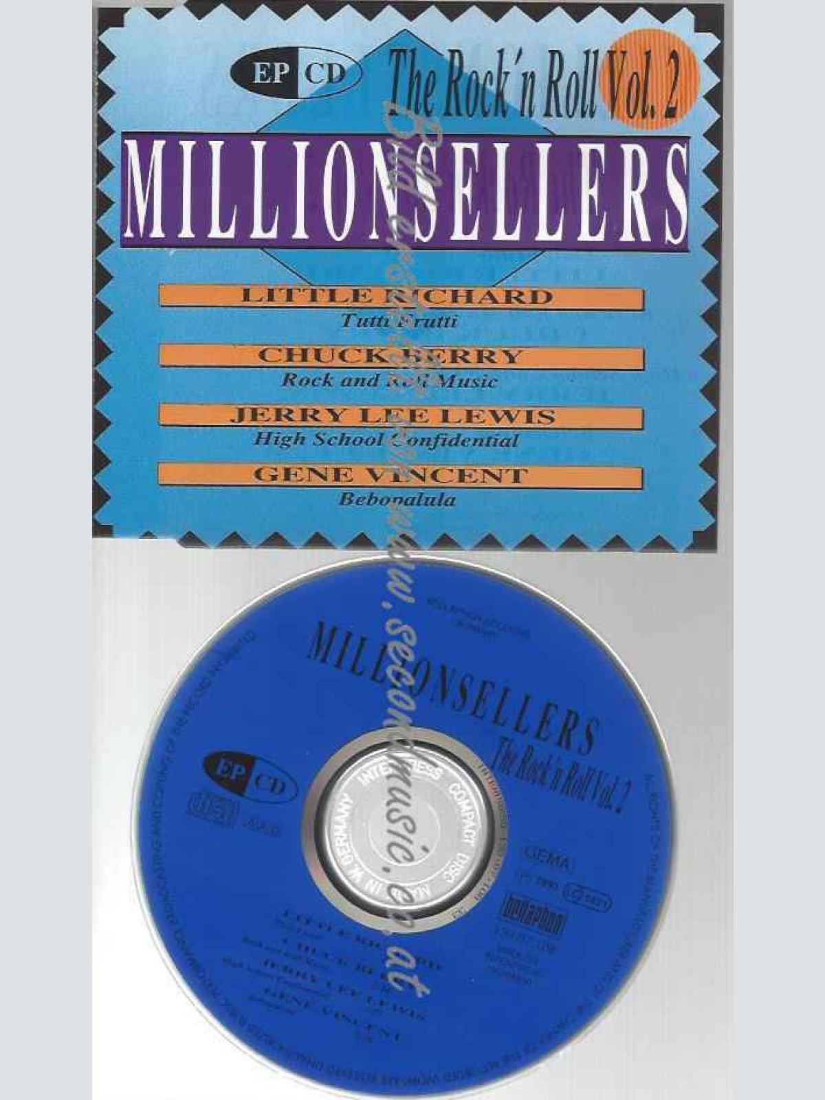 CD--VARIOUS | --MILLIONSELLERS THE ROCK'N ROLL