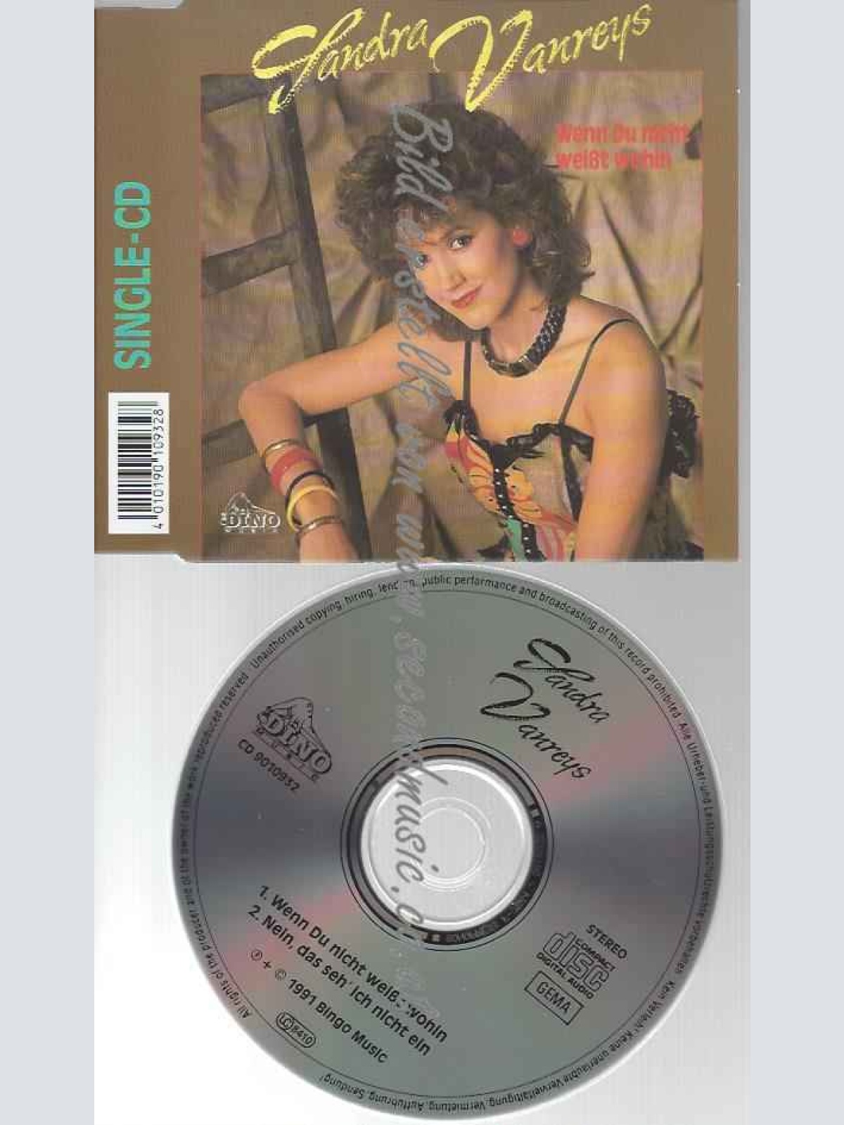 CD--NEIN DAS SEH' ICH NICHT EIN/ SANNDRA VANREYS | --WENN DU NICHT WEIßT WOHIN