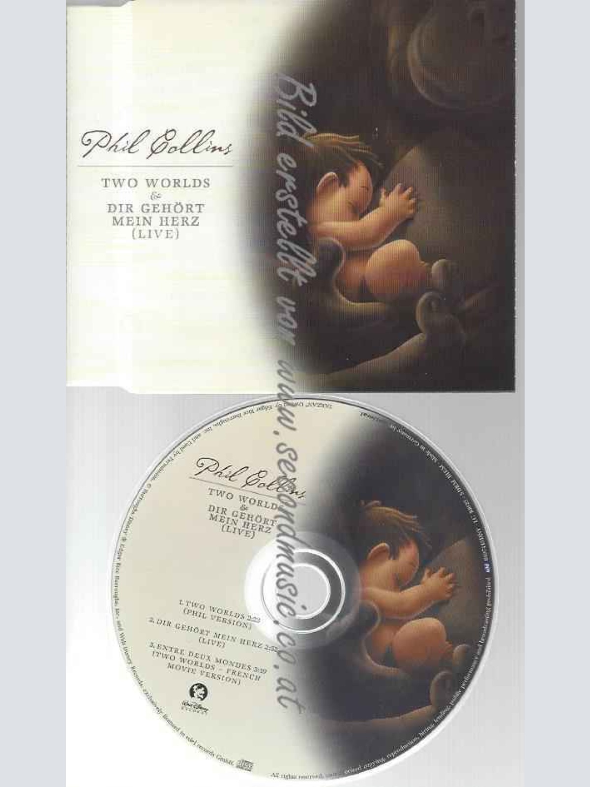 CD--PHIL COLLINS | --TWO WORLDS