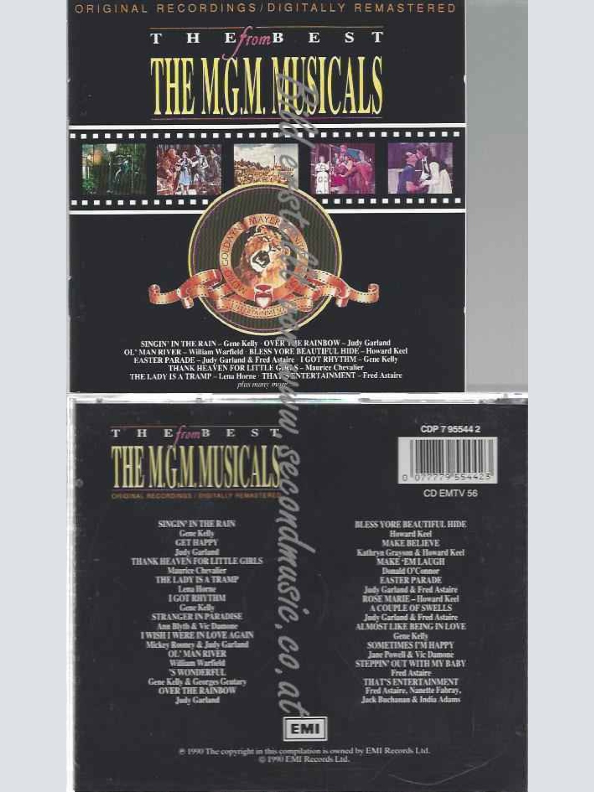 CD--VARIOUS | --BEST FROM THE MGM-MUSICALS