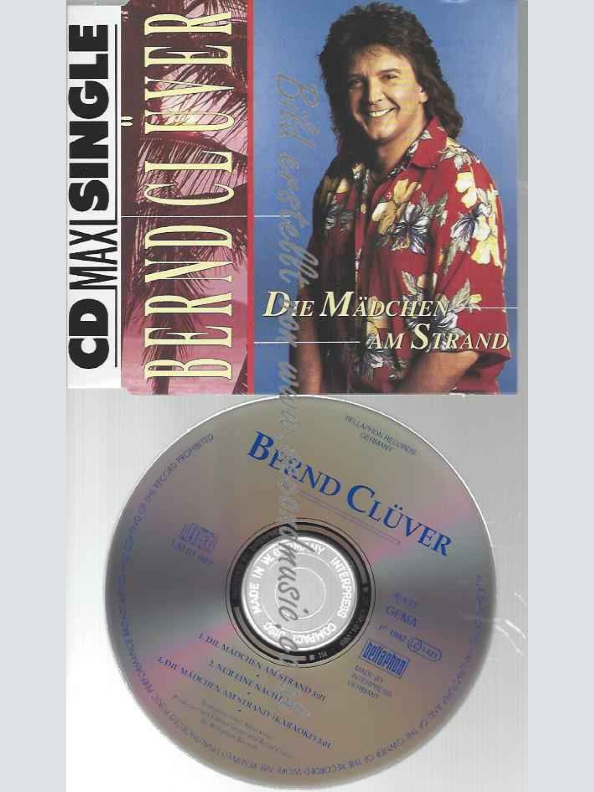 CD--BERND CLÜVER | --EIN MÕDCHEN AM STRAND (INCL. )