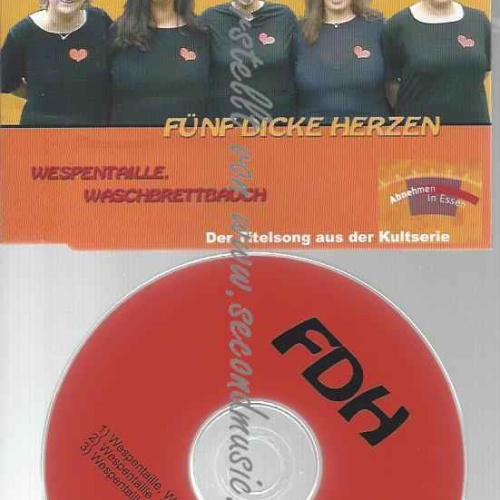 CD--FÜNF DICKE HERZEN | --WASCHBRETTBAUCH