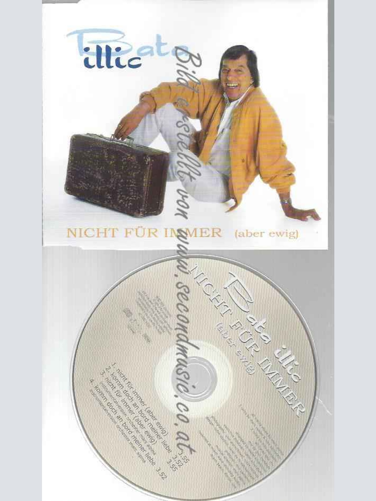 CD--BATA ILLIC UND ALPINA,MARC--NICHT FÜR IMMER (ABER EWIG)