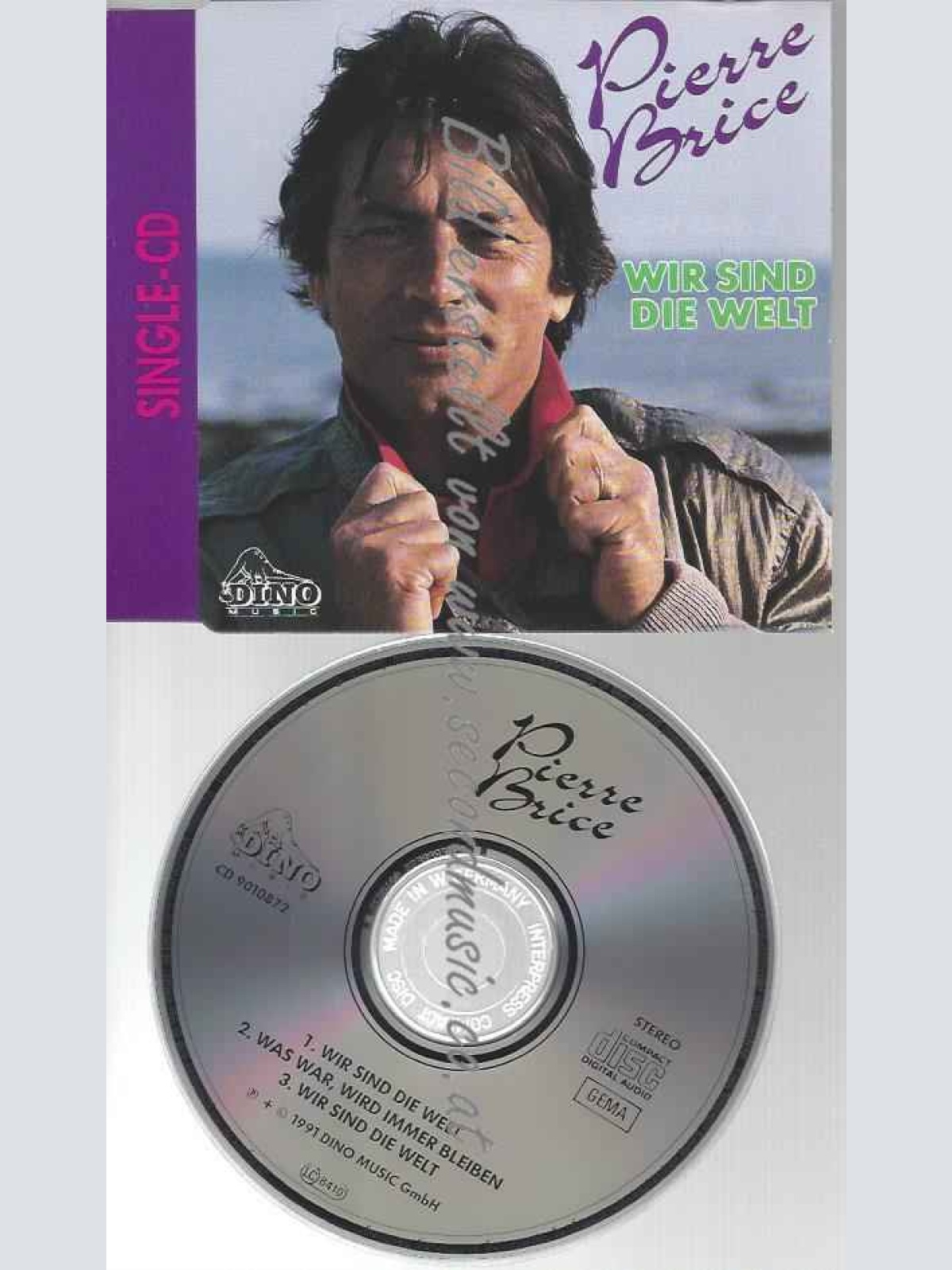 CD--PIERRE BRICE--WIR SIND DIE WELT (INCL.  VERSIONS, )
