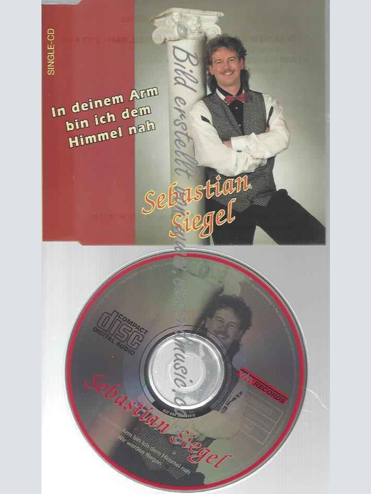 CD--SEBASTIAN SIEGEL--IN DEINEN ARMEN BIN ICH DEM HIMMEL NAH