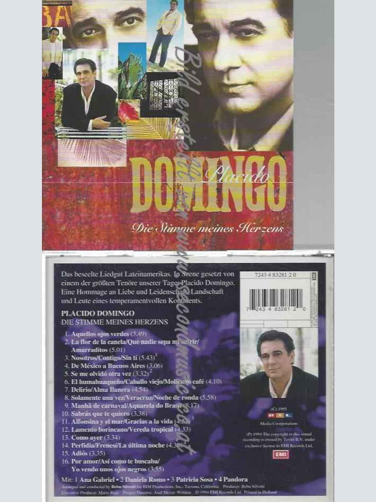 CD--DOMINGO,PLACIDO UND VARIOUS | --DIE STIMME MEINES HERZENS