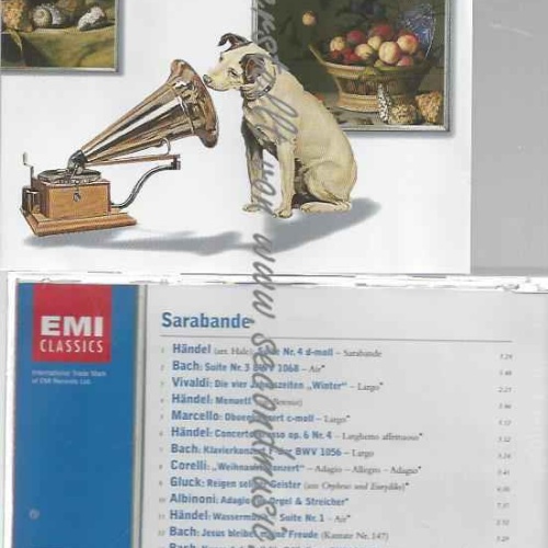 CD--VARIOUS | --SARABANDE - BELIEBTE BAROCKWERKE