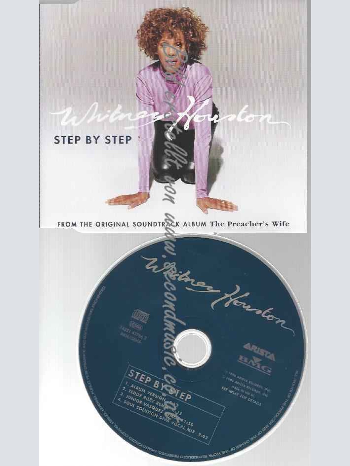 CD--WHITNEY HOUSTON | --STEP BY STEP