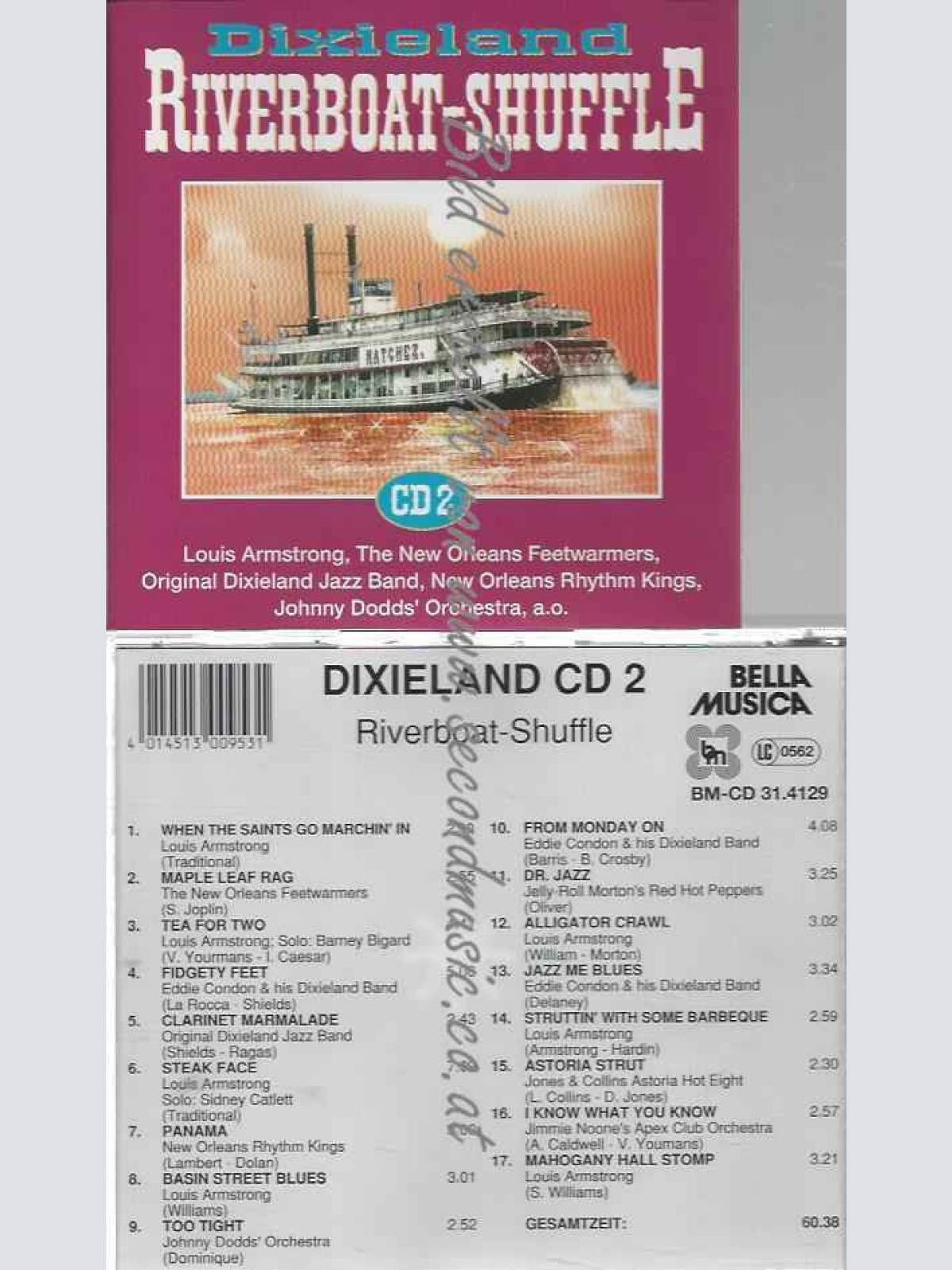 CD--VARIOUS ARTISTS | --RIVERBOAT SHUFFLE