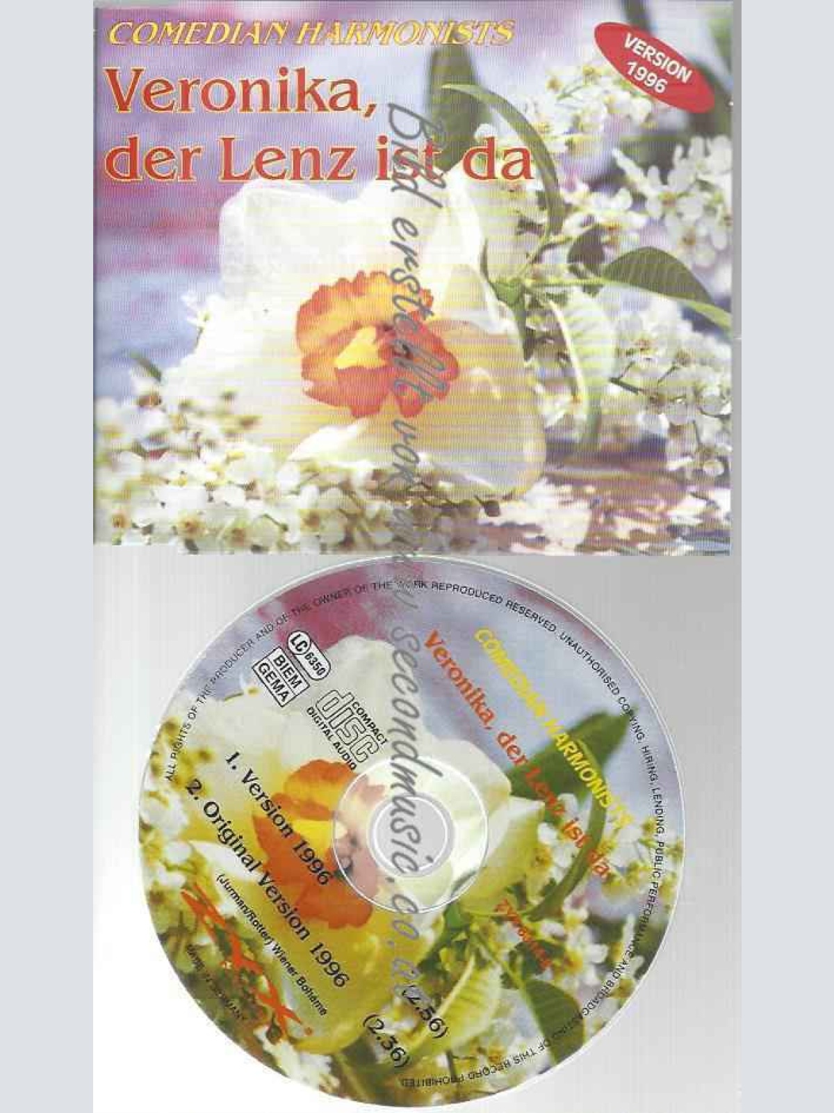 CD--COMEDIAN HARMONISTS | --VERONIKA,DER LENZ IST DA