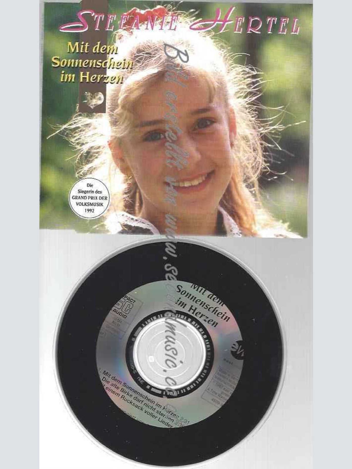 CD--HERTEL, STEFANIE | --MIT SONNENSCHEIN IM HERZE
