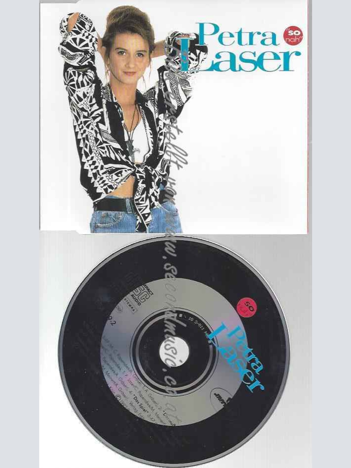 CD--PETRA LASER--SO NAH ( TRACKS, INCL. INSTR., )