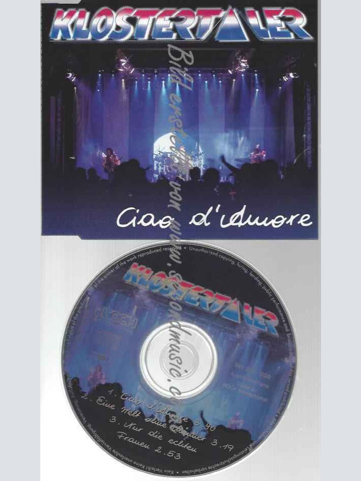 CD--KLOSTERTALER | --CIAO D'AMORE