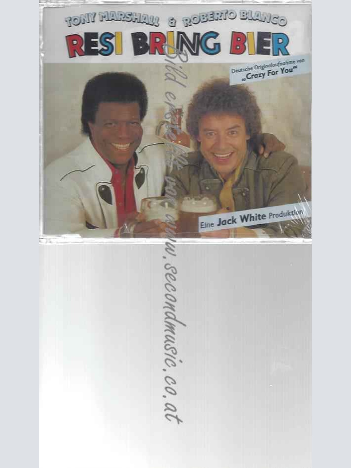 CD--ROBERTO BLANCO--RESI BRING BIER ('CRAZY FOR YOU')