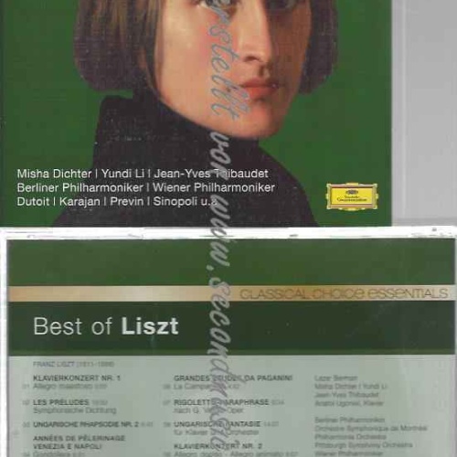 CD--THIBAUDET, YUNDI LI, ET AL. | --BEST OF LISZT (CLASSICAL CHOICE)