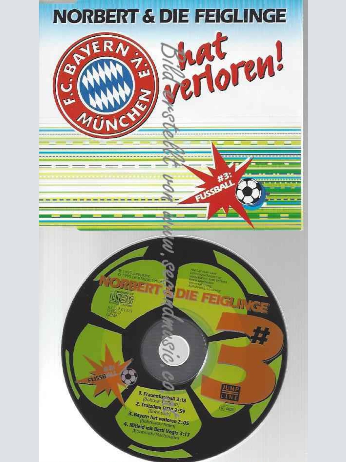 CD--NORBERT & DIE FEIGLINGE--BAYERN HAT VERLOREN