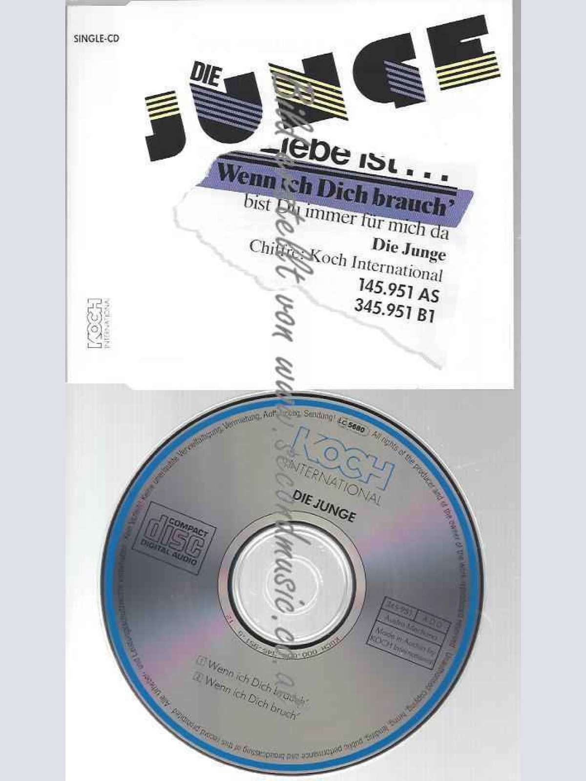 CD-- Die Junge --Liebe ist