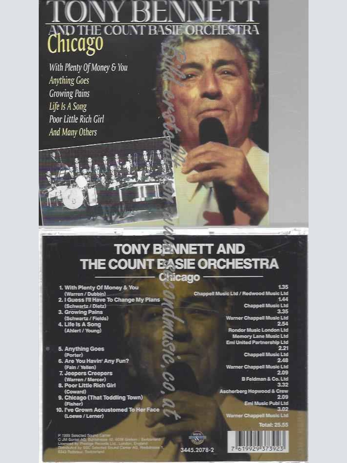 CD--TONY BENNETT | --CHICAGO