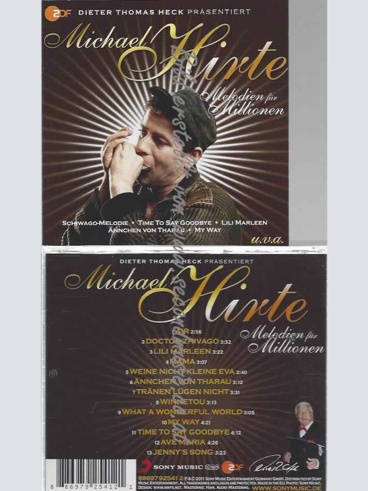 CD--MICHAEL HIRTE | --MELODIEN FÜR MILLIONEN