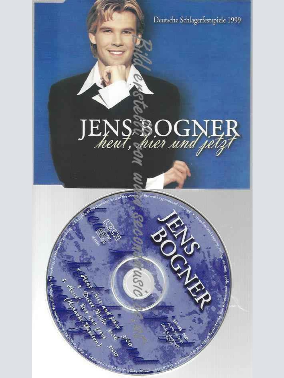 CD--JENS BOGNER | --HEUT',HIER UND JETZT