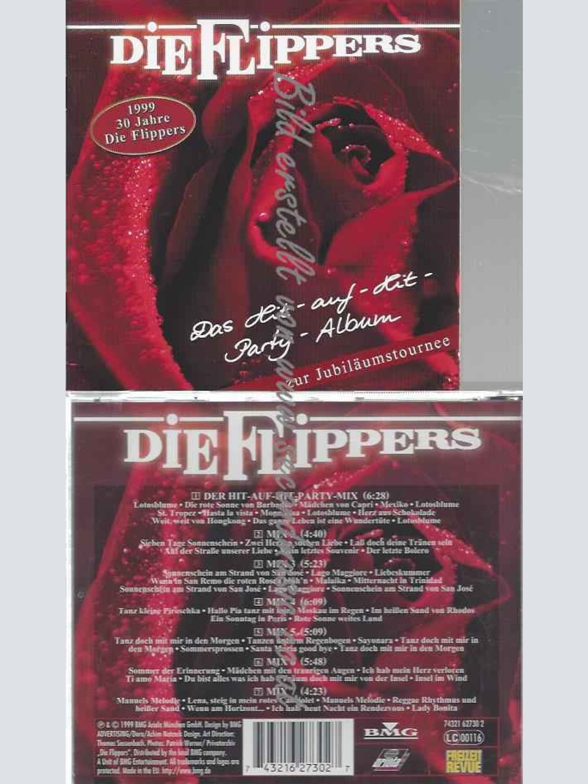 CD--DIE FLIPPERS | --DAS HIT-AUF-HIT-PARTY-ALBUM