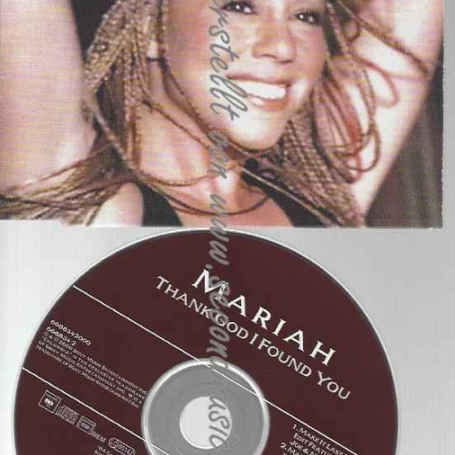 CD--MARIAH CAREY | --THANK GOD I FOUND YOU(REMIX)