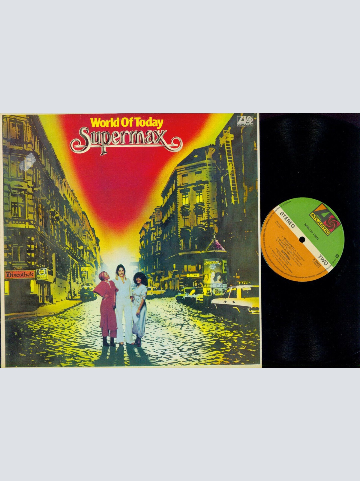 LP--Supermax – World Of Today /UK