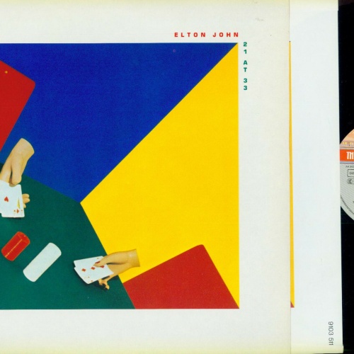 LP--Elton John – 21 At 33 //OIS