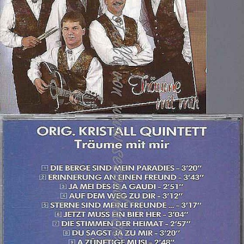 CD---Orig. Kristall Quintett --Träume mit mir